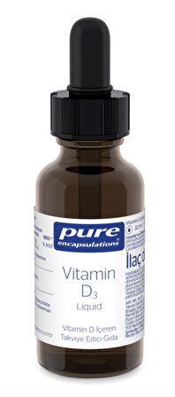 Pure Encapsulations Vitamin D3 Likit 22.5 mL