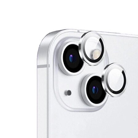 Gpack Gpack Apple Uyumlu iPhone 13 Kamera Koruyucu Safir Cam Metal A Kalite İnce Slim CL12