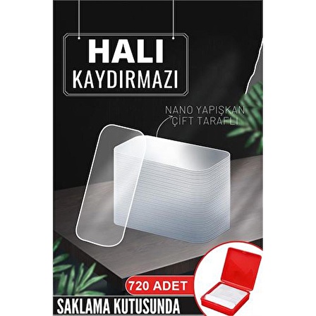 720 ADET Halı Kilim Yolluk Kayma Önleyici Pvc Nano