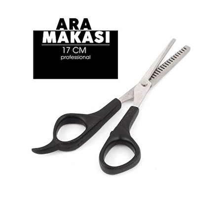 12+2 ADET Berber Kuaför Ara Makası 17 cm 