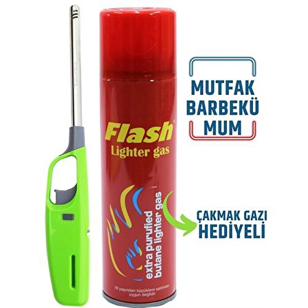 6 SET Mutfak Barbekü Çakmağı + Gaz Seti