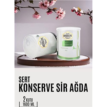 Sert Konserve Sir Ağda 800ML X2 Kutu