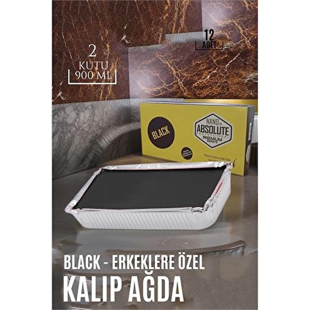 Kalıp Sir Ağda 450MLX2 Kutu BLACK 