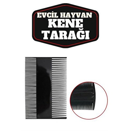 12+2 ADET Evcil Hayvan İçin 10 cm Bit Pire Kene Tarağı 