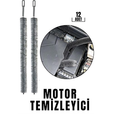 8+4 ADET Motor Temizleme Fırçası