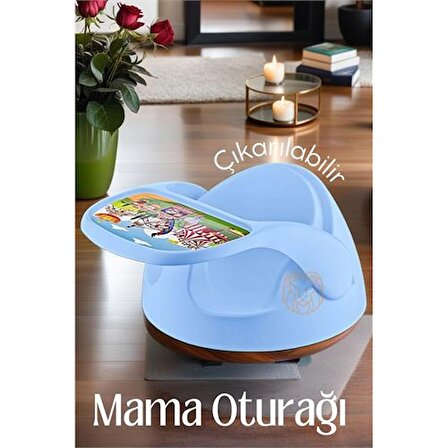 Çıkarılabilir Mama Oturağı Masa Mama Sandalyesi MAVİ
