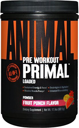 Animal Primal Muscle Hydration + Preworkout Powder 500 gr