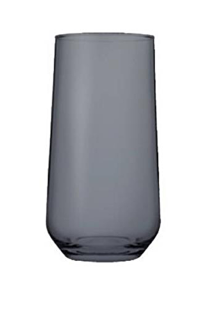 Paşabahçe 420015 allegra bardak su bardağı - 6 lı meşrubat bardağı gri