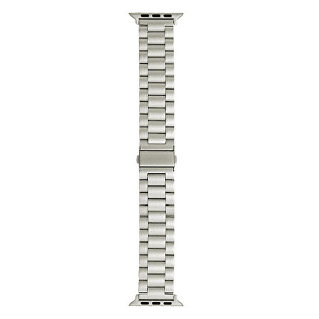 Gpack Apple Watch Series 8 45mm Kordon Mat Titanyum Görünümlü Metal KRD93