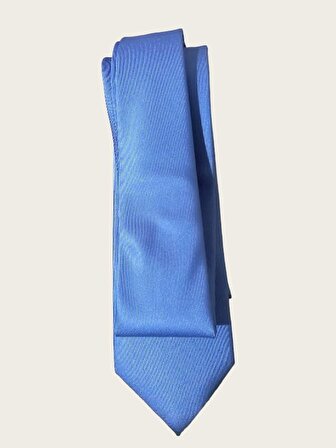 Erkek Kravat - Açık Mavi Renk - Boyut/Ebat Standart