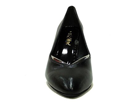 Şener Siyah Stiletto Topuklu Bayan Ayakkabı