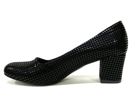 Şener Siyah Topuklu Bayan Ayakkabı