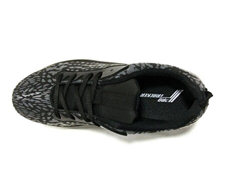 Tracker Siyah Gri Air Taban Bağcıklı Spor Ayakkabı