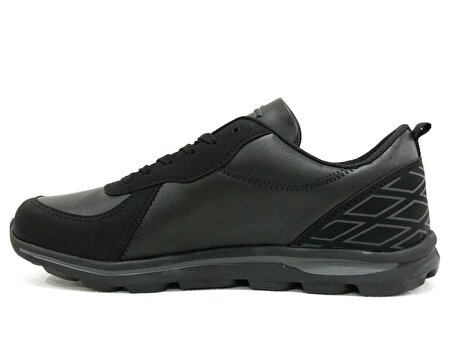 Tracker Siyah Bağcıklı Sneakers Spor Ayakkabı
