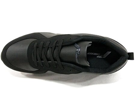 Tracker Siyah Bağcıklı Sneakers Spor Ayakkabı