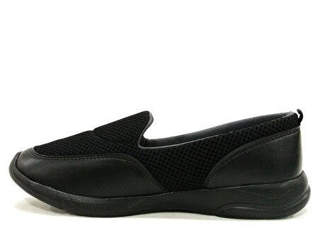 Travel Soft Siyah Bağcıksız Aqua Spor Ayakkabı