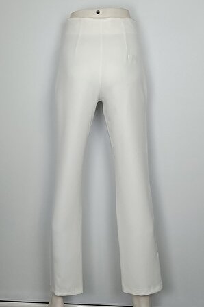 Kumaş Pantolon Beyaz 3141