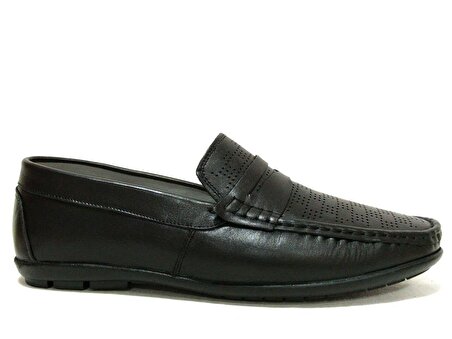 Fancy Siyah Bağcıksız Comfort Erkek Ayakkabı