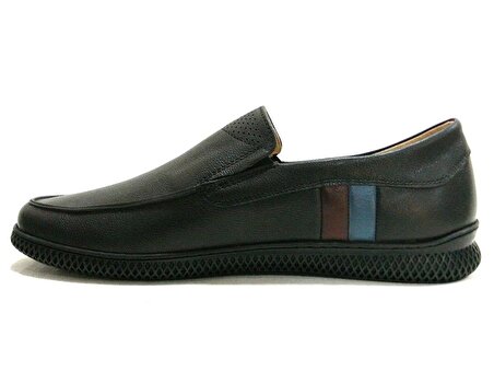 Nobilta Siyah Bağcıksız Comfort Erkek Ayakkabı