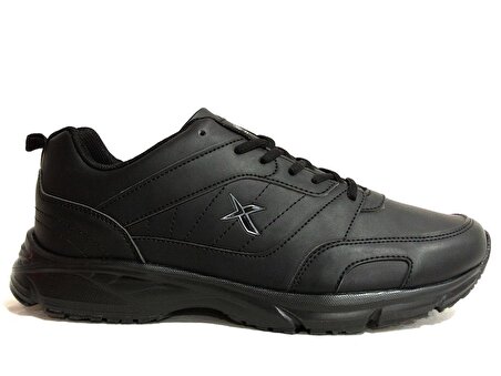Kinetix Siyah Bağcıklı Tenis Spor Ayakkabı
