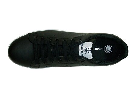 Lumberjack Siyah Beyaz Bağcıklı Sneakers Spor Ayakkabı