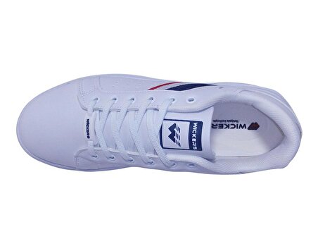 Wickers Beyaz Lacivert Red Sneakers Spor Ayakkabı