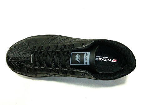 Wickers Siyah Sneakers Spor Ayakkabı