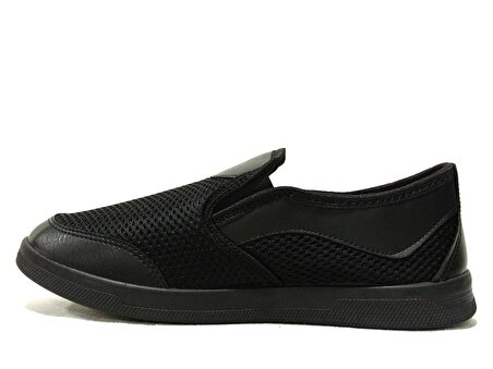Biger Siyah Bağcıksız Aqua Spor Ayakkabı