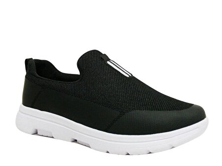 Wanderfull Siyah Beyaz Bağcıksız Aqua Spor Ayakkabı