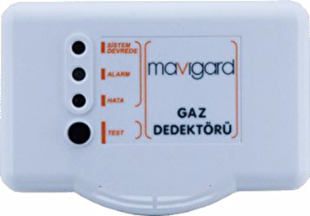 Mavigard AGD-220M.VIP AGD Serisi Gaz Dedektörleri Akıllı Adresli Metan (Doğalgaz) Dedektörü, 220VAC