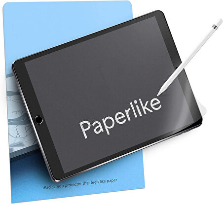 Apple iPad Air 10.5" 3.nesil 2019 uyumlu Paperlike Nano Kırılmaz Ekran Koruyucu Paper Like Kağıt Hissi Esnek