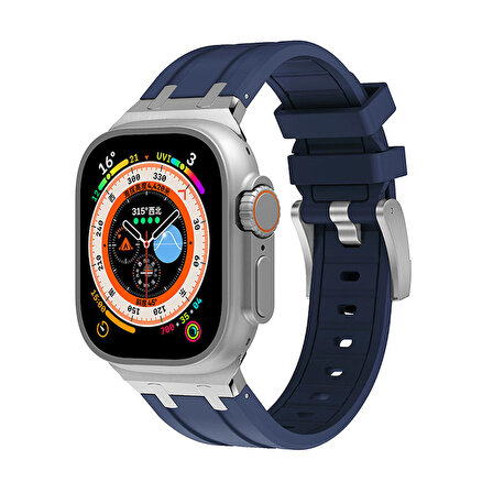 Apple Watch 7 45mm  KRD-89 Silikon Kordon