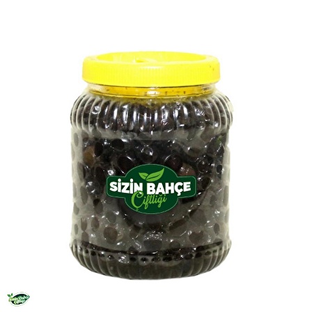 Sizin Bahçe Çiftliği Siyah Zeytin 1000 gr.