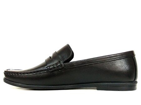 Darkwood Siyah Bağcıksız Erkek Ayakkabı