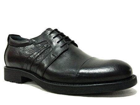 Fastway Siyah Bağcıklı Erkek Ayakkabı