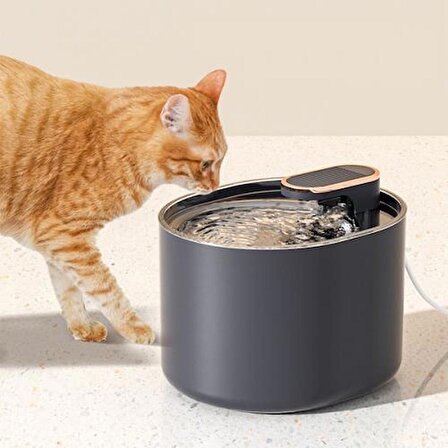Coofbe Otomatik Akıllı 3lt Kedi Su Pınarı Kedi Su Sepili Kabı Kedi ve Köpekler İçin Su Pınarı