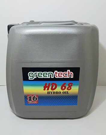 greentech 68 Hidrolik Sistem yağ 16 litre 2022 imalat