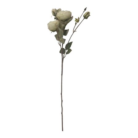 T.Concept Dekoratif Yapay Gül Çiçek 65 Cm Beyaz Renk