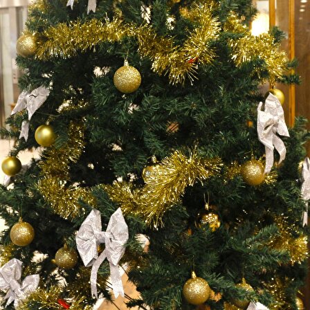 T.Concept Yılbaşı Çam Ağacı 240 cm Boy, 1000 Dal, Noel Yılbaşı Dekorasyonu, Metal Ayaklı, Kutulu