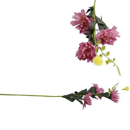 T.Concept Dekoratif Zarif Yapay Çiçek Pembe Renk 56 cm