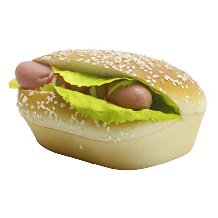 T.Concept Dekoratif Yumuşak Dokulu Gerçekçi Yapay Hamburger Magnet 