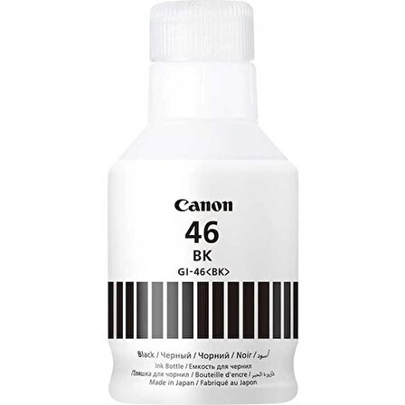 Canon GI-46 Siyah Orjinal Mürekkep Kartuş GX6040