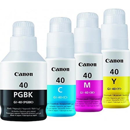 Canon GI-40 Orjinal Mürekkep Kartuş Takımı Pixma G6040