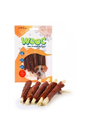 Wooc Dog Ördek Sargılı Sütlü Stıck Ödül 80 Gr