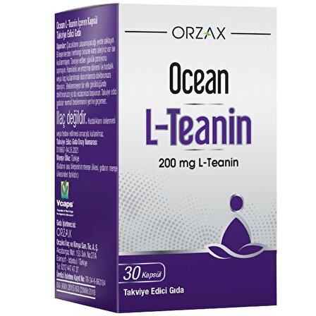  L-Teanin 200 mg 30 Kapsül