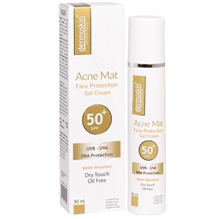 Acne Mat Face Protection Gel Cream Spf 50+ 50 ML Güneş Kremi