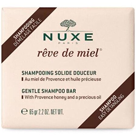 Nuxe Reve De Miel Gentle katı Shampoo Bar 65 gr