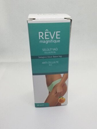 Reve Selulit Yağı - Sıkılaştırıcı Vücut Bakım Yağı - 50 ml