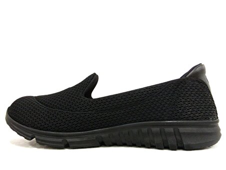Performance Siyah Bağcıksız Sneakers Aqua Spor Ayakkabı