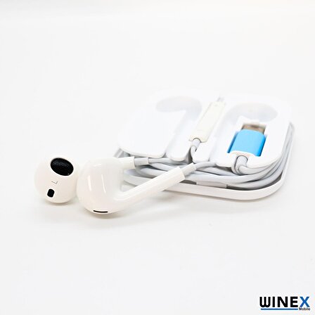 Winex JHL203 Pro3 Type-C Mikrofonlu Kablolu Kulaklık Beyaz